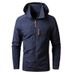 3-in-1 Detachable Men's Waterproof Windproof Jacket – Hooded Outdoor Hiking Coat For All Seasons (Multiple Colors & Sizes)_viptrois.com