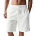 Men's Clothing Men's Corduroy Shorts Solid Color Lace Up Loose Straight For Summer Wear For Formal & Casual_viptrois.com