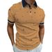 2025d Polo Shirt Men's Button Collar 3D Digital Print Plus Size Sailboat Turn-down Street Short Sleeve_viptrois.com