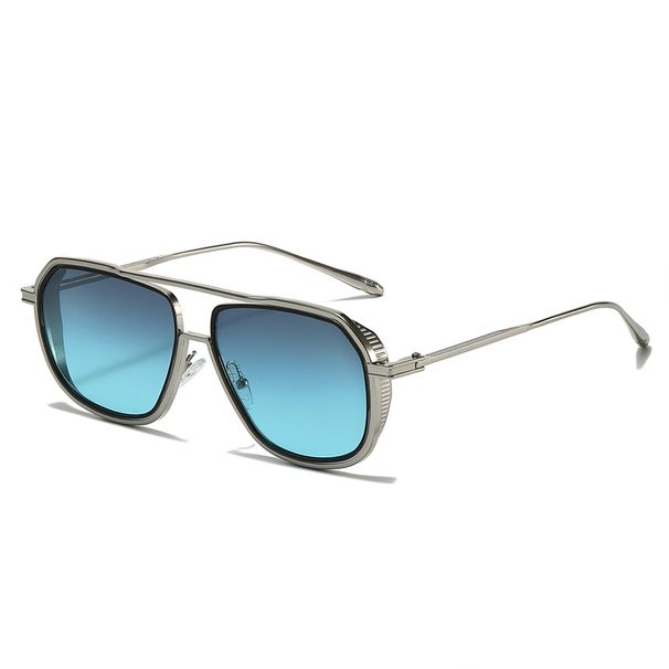 Square Retro Punk Sunglasses - UV400 Protection & Lightweight Frame | Fashionable Women's Shades_viptrois.com