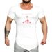 Foreign Trade Fitness Top, Slim-fitting Elastic Bottoming Shirt, Cotton Sweat-absorbing And Breathable Short-sleeved T-shirt, Bodybuilding_viptrois.com
