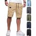 Men's Clothing Beach Shorts – Lightweight Woven Cotton Summer Shorts For Sports & Leisure_viptrois.com
