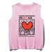 Toy Love Cartoon Anime Loose Round Neck Pure Cotton Tank Top Men's Summer Youth Couple Trendy Brand Sleeveless Bottom_viptrois.com