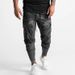 Men's quick-drying pants multi-pocket stretch leg sweatpants_viptrois.com