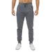 Men's Clothing Solid Color Casual Trousers Men's Solid Color Casual Jogger Pants - Soft Stretch Polyester Lounge Sweatpants For Gym Running Workout_viptrois.com