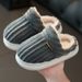 Mother & Kids Winter Cozy Winter Slippers For Kids - Soft Fleece-Lined Indoor Shoes With Non-Slip Sole For Boys & Girls (Multiple Colors & Sizes)_viptrois.com
