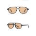 Men's Sunglasses New Double Beam Toad Shaped Sunglasses For Women Retro Large Frame Sunglasses Ins Ocean Piece Internet Celebrity Sunglasses_viptrois.com