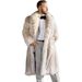 Men's Clothing hot selling fur coat long men's clothing lynx leopard print environmentally friendly fur fox fur coat_viptrois.com