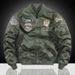 Men's Clothing Spring And Autumn MA1 Air Force Flight Jacket Men's Men's Jacket Workwear Coat Baseball Collar Top_viptrois.com