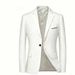 Men's Slim Fit Casual Suit Single Jacket Business Formal Best Man Attire_viptrois.com