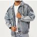 Men's Clothing American Retro Loose Jacket Long Sleeve Casual Trend New Men's Denim Tops Coat_viptrois.com