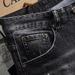 Denim 2024, Men's New Summer Shorts, Slim Fit, Small Feet, Personality Holes, Euro-n High Street Shorts_viptrois.com