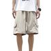 Men's Clothing Loose Large Size Casual Pants Fashion Label Five Point Pants_viptrois.com