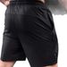 Summer New Men's Sports Shorts Quick-Dry Breathable Fitness Running Five-Point Training Elastic Loose Casual Pants_viptrois.com