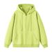 Men's Clothing Couple Heavy Cardigan Solid Color Tops Trendy Brand Hooded Sweater Jacket Men_viptrois.com
