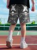 Premium Products Men's Casual Daily Versatile Hawaiian Beach Flower With Personalized Skull Print And Shorts_viptrois.com