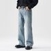 Men's Clothing Men's Flared Loose Jeans Men Autumn New High Street Wide Leg Slim Washed Pants Men's Autumn_viptrois.com