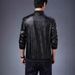 New Men's Jacket Handsome Japanese Stand-up Collar Autumn And Winter Warm Locomotive Suit Youth Coat_viptrois.com