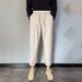 Men's Clothing Drawstring Drape Pants Summer Loose And Handsome Street Style Elastic Waist Casual Trousers_viptrois.com