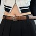 Women's High-End Feel Summer New Ins Style Niche Casual Jeans Belt Korean Version Versatile_viptrois.com