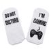 Mid-tube socks Creative sports socks sole letter non-slip dispensing game socks_viptrois.com