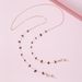 Natural Glasses Garnet Tourmaline Crushed Stone Neck Anti-Slip Mask Chain Anti-Lost Lanyard_viptrois.com