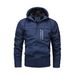 Japanese Korean Winter Plush And Thick Hooded Outdoor Casual Men's Cotton Jacket_viptrois.com