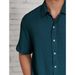 Men's Clothing Summer Short Sleeved Men's Shirt Breathable Lapel Sports Casual Shirt_viptrois.com
