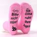 New German creative coral velvet mid tube cake socks grandma series half velvet floor socks thickened sleeping socks_viptrois.com