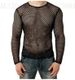 2025 New Men's Sexy Mesh Top - Short Sleeve (Long Sleeve, Sleeveless)_viptrois.com