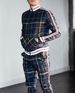 Men's Clothing Striped Sports Casual Suit Men's Large Size Slim Sports Trousers Jacket Two Piece Set Spring and Autumn_viptrois.com