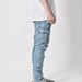 Men's Clothing Side Pockets Skinny Jeans Casual Overalls_viptrois.com