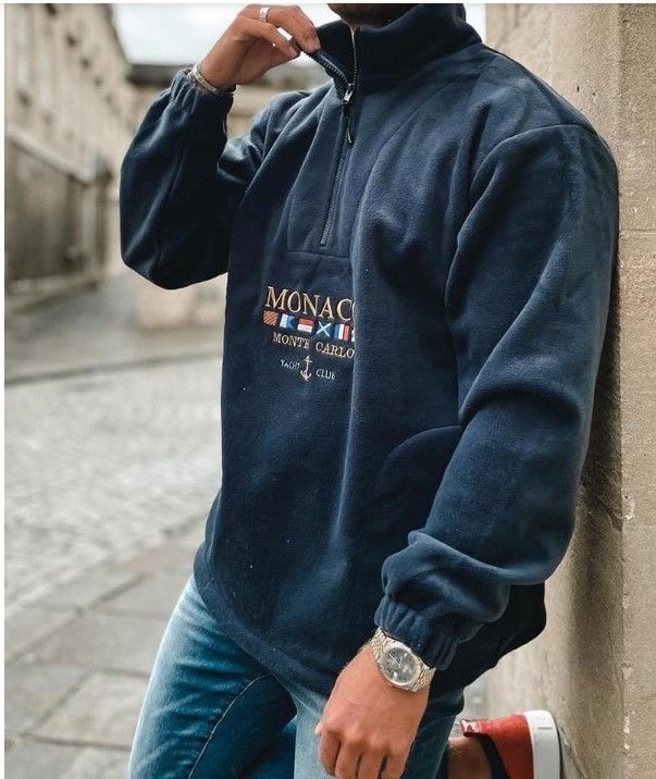 Men's Clothing Men's Embroidered Letter Print Fleece Hoodie - Warm Winter Pullover Sweatshirt For Casual Wear (Red, Gray, Green, Navy, Army Green)_viptrois.com