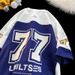 Men's Clothing Navy Blue Heavy Short Sleeved T Shirt Summer Baseball Ice Hockey Uniform_viptrois.com