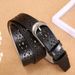 Women's Genuine Leather Belt Women's Hollow Versatile Belt Genuine Leather Belt Women's_viptrois.com