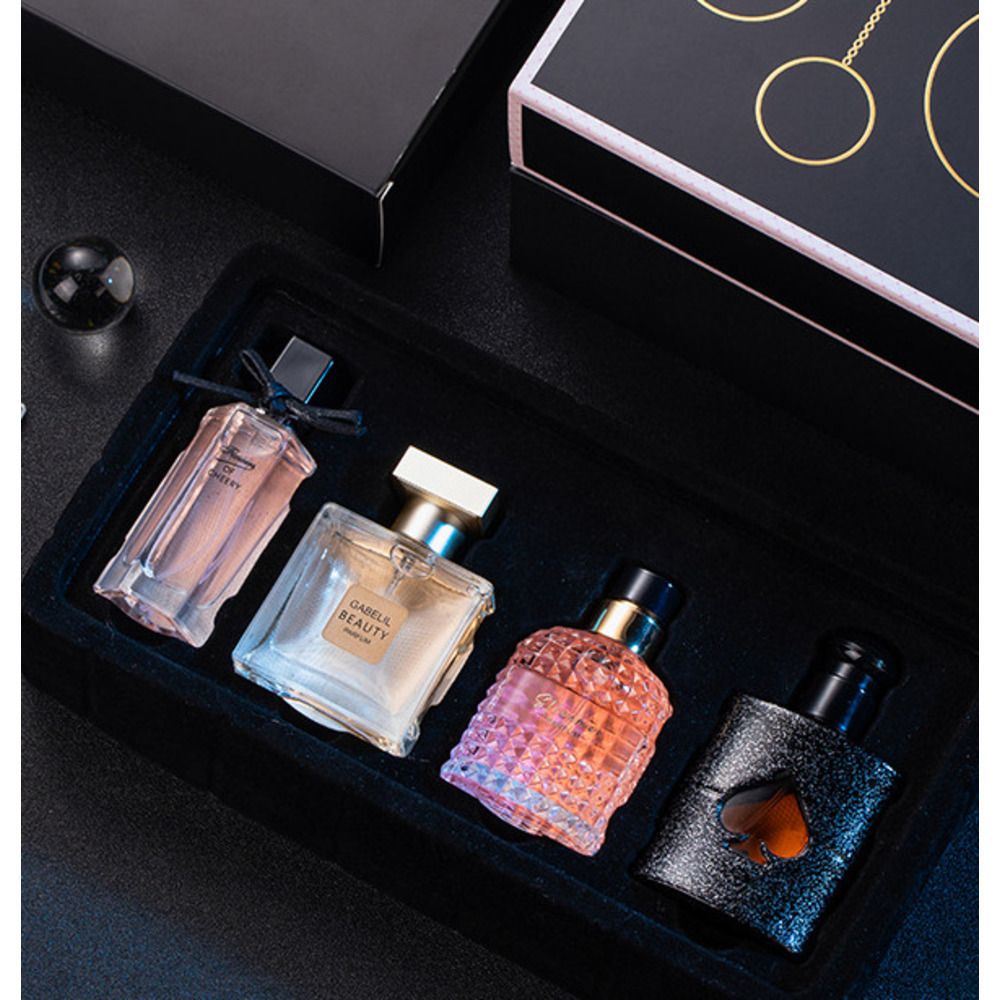 New Perfume Flower Tale Of Black Crow Four Piece Women's Perfume Set Gift Box Fresh And Lasting Fragrance Popular Perfume_viptrois.com