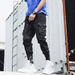 Men's Clothing Spring Casual Pants Loose Large Size Overalls Casual Drawstring Sports Pants_viptrois.com