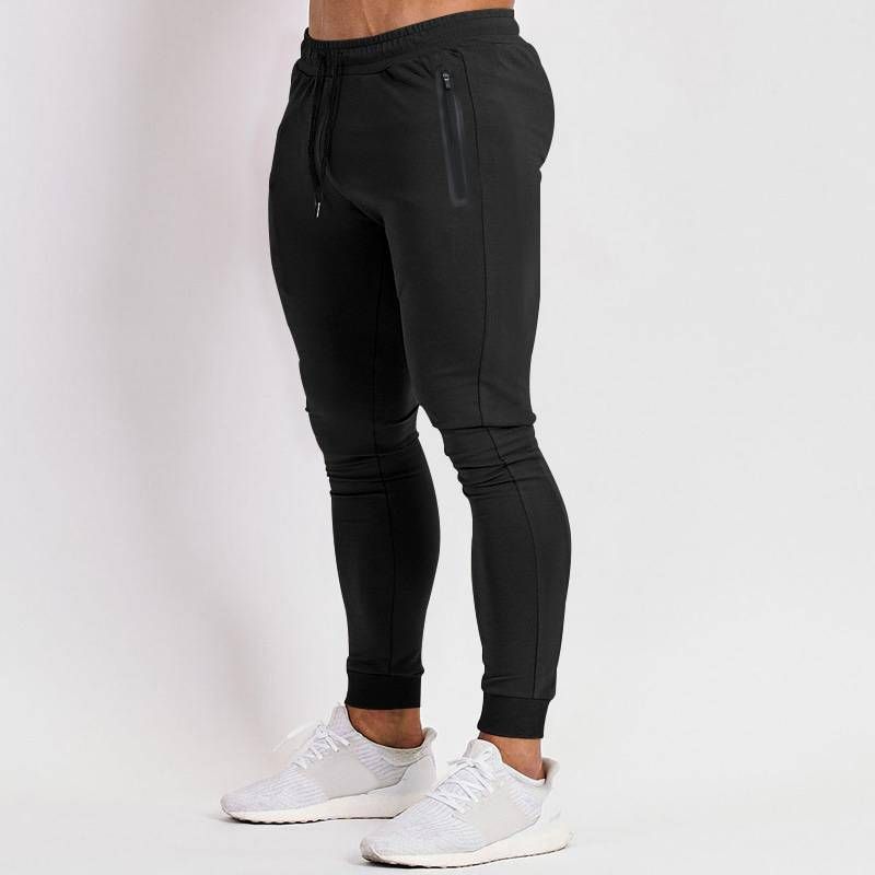 2025 European And American Men's Fitness Pants Spring/Summer Casual Sports Running Pants Muscle Doctor Style_viptrois.com