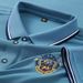 Men's Summer Embroidered Polo T-Shirt Short Sleeve Lapel Design Breathable Lightweight Streetwear Outdoor Oversized Fit_viptrois.com