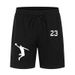 Men's 2024 New Summer Casual Shorts Men's Training Fitness Three-Point Pants Thin Sports Running Casual Pants Summer beach pants for men_viptrois.com