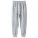 2025 New Style 320g Cotton Stitching Ankle-length Sweatpants For Couples, Loose And Slim-fitting, Sports And Casual, Comfortable Long Pants_viptrois.com