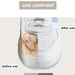 1pc White Portable Shoe Polisher For Cleaning_viptrois.com