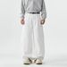 Men's Clothing Niche Vertical Stitching Silhouette Jeans Paris Style Daddy Pants_viptrois.com