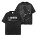 Men's Clothing Hip Hop Playboy Playboi Washed Short Sleeved T Shirt Round Neck Loose Hooded Sweatshirt Wholesale_viptrois.com