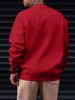 Men's Loose Casual Fashionable Wild Western Bull Head Pattern Printed Round Neck Long Sleeved Sportswear For Autumn And Winter_viptrois.com