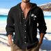 Men's Clothing Spring And Autumn New Long Sleeved T Shirt High Quality Cotton And Linen Casual Men's Hooded Cardigan Loose Fashion Hoodie White_viptrois.com