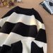 Color Blocked Striped Knitted Sweater For Autumn And Winter Versatile Base Pullover Sweater For Teenagers_viptrois.com