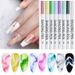 Blooming Shading Pen Drawing Painting Nail Polish Ink Effect Watercolor Nail Art Soak Off DIY Nail Tool Graffiti Pen_viptrois.com
