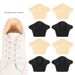 Self-Adhesive Heel Grips For Shoes – Anti-Slip & Size Reducer Pads For Sneakers, Dress Shoes & Boots (Black, Nude, Thin & Thick)_viptrois.com