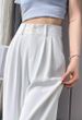 Silky Straight-Leg Trousers For Women – Cooling & Flowy Wide-Leg Office Pants (S-5XL, Wrinkle-Free Polyester, Business Casual, Breathable Fabric)_viptrois.com